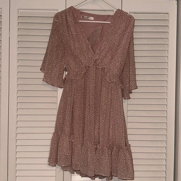 white halter dress casual White Halter Marcie Dress main image 1